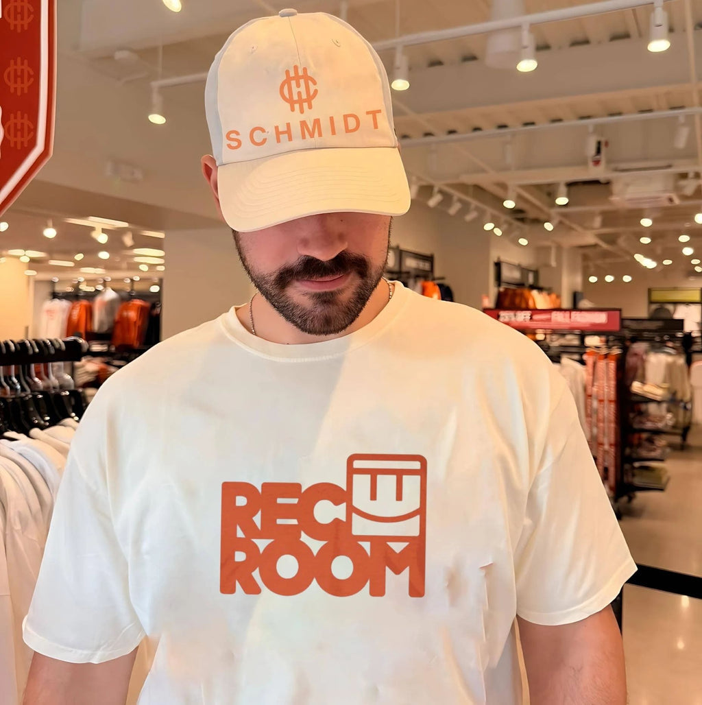 Rec Room 2026 logo shirt