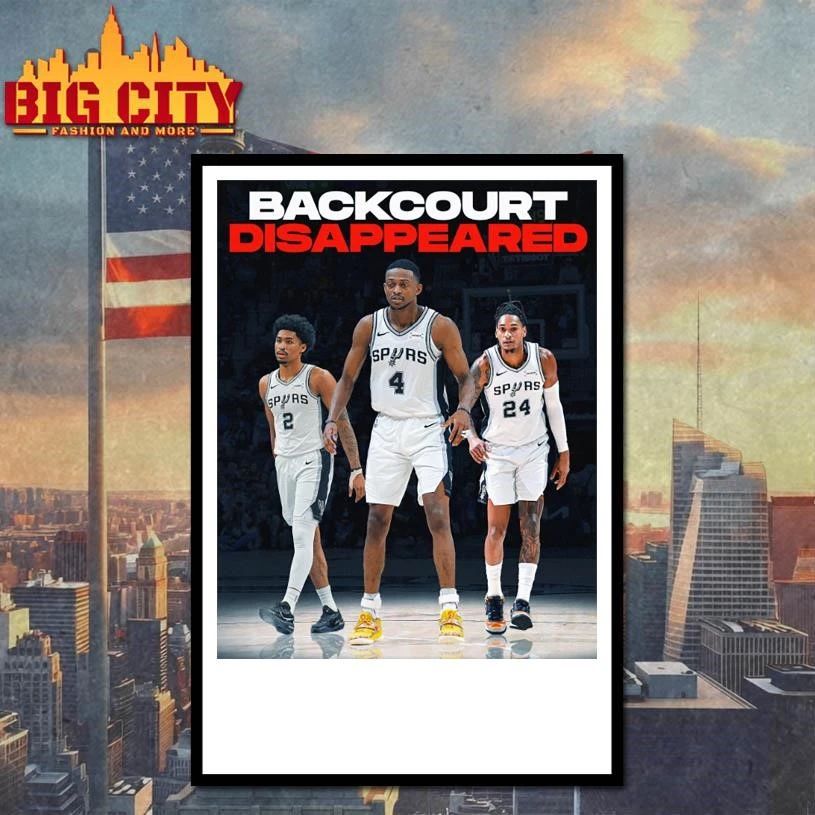 San Antonio Spurs Backcourt Disappeared Game 7 Western Finals Shirt