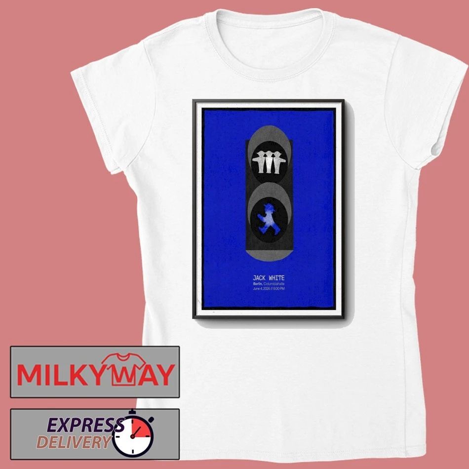 Jack White concert Viby J, Eskelunden, Jun 04, 2026 Poster shirt