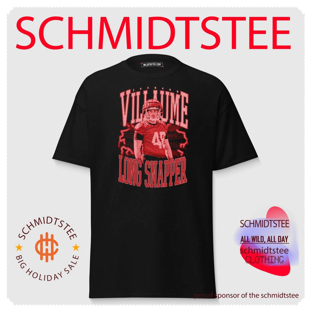 Jackson Villaume Long Snapper football athlete shirt