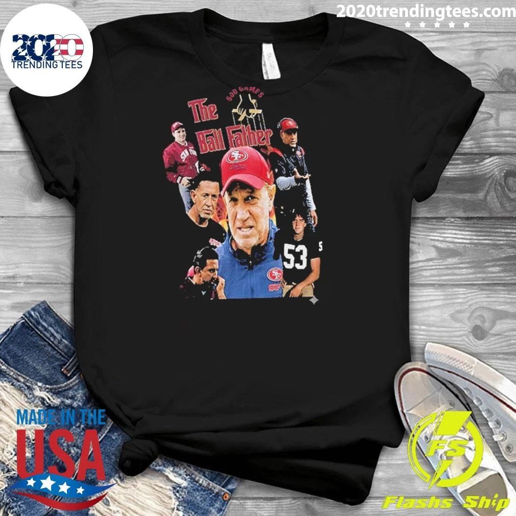 George Kittle The Ball Farther 500 Games Shirt