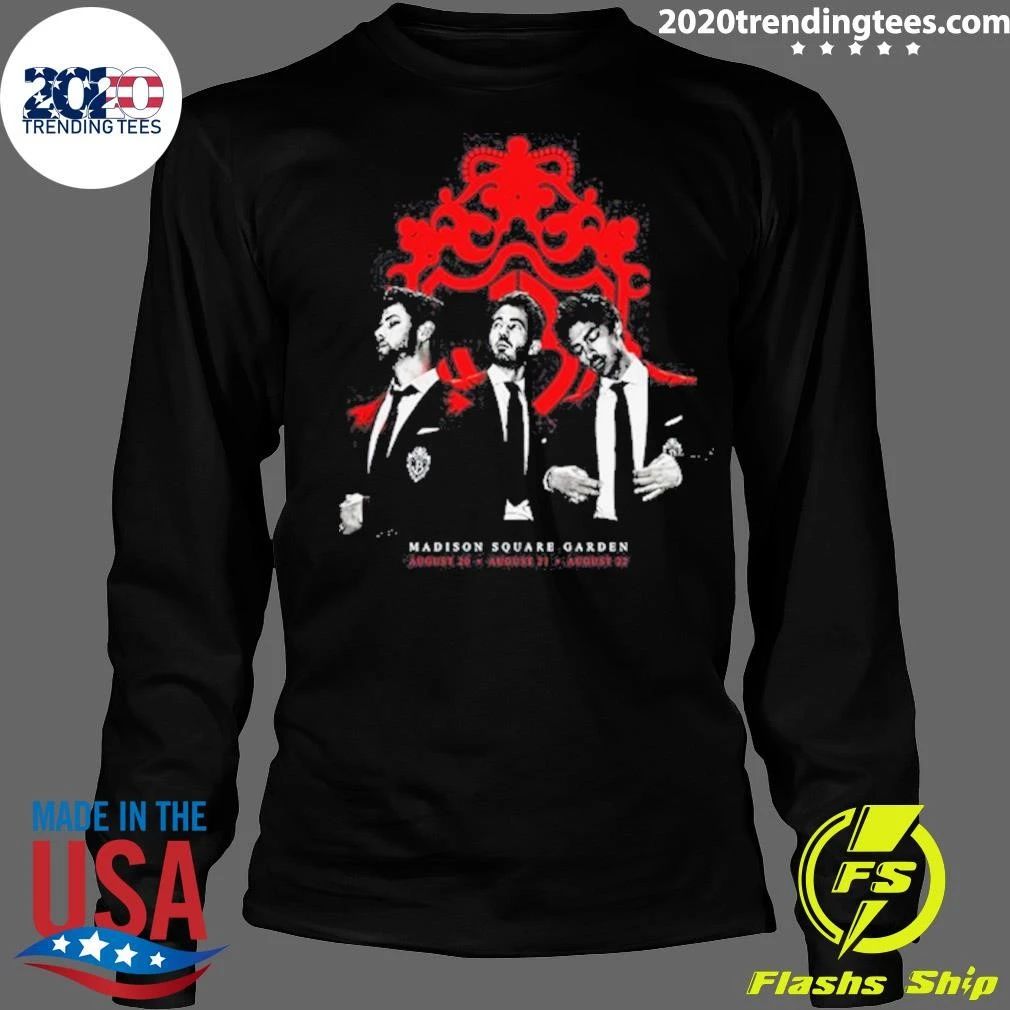 Jonas Brothers Madison Square Garden New York August 20-22 2026 Shirt