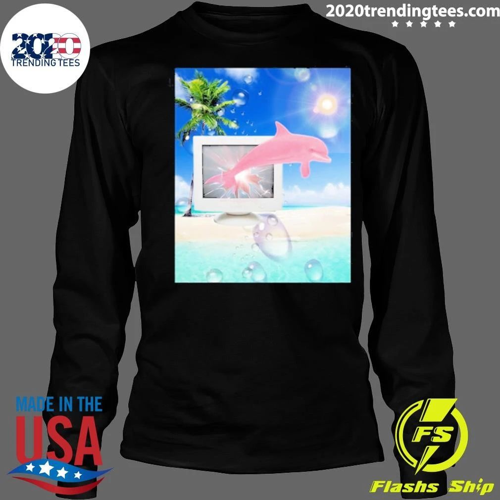 Frutiger Aero Y2k Techwear Weirdcore Vaporwave Cyberpunk Shirt