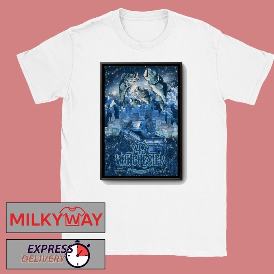 49 Winchester In Wilmington NC On Jun 2 2026 Tour Poster shirt