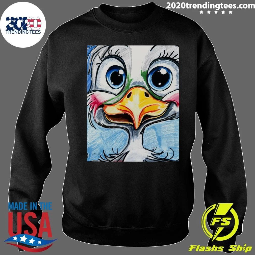 Meet Swoopy The Charming Seagull Brought To Life By Talented Artist Viktor Shirt