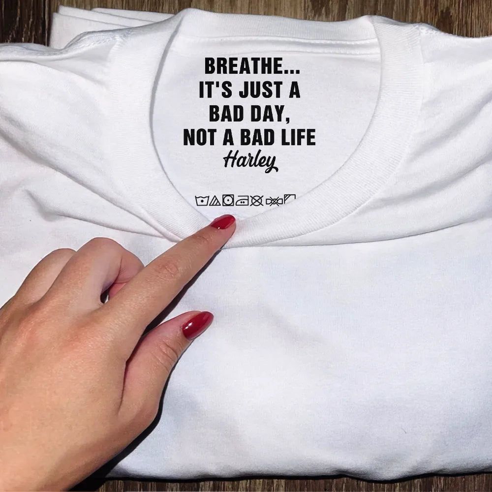 Reminder When You Are Having A Bad Day Couple - Personalized T Shirt