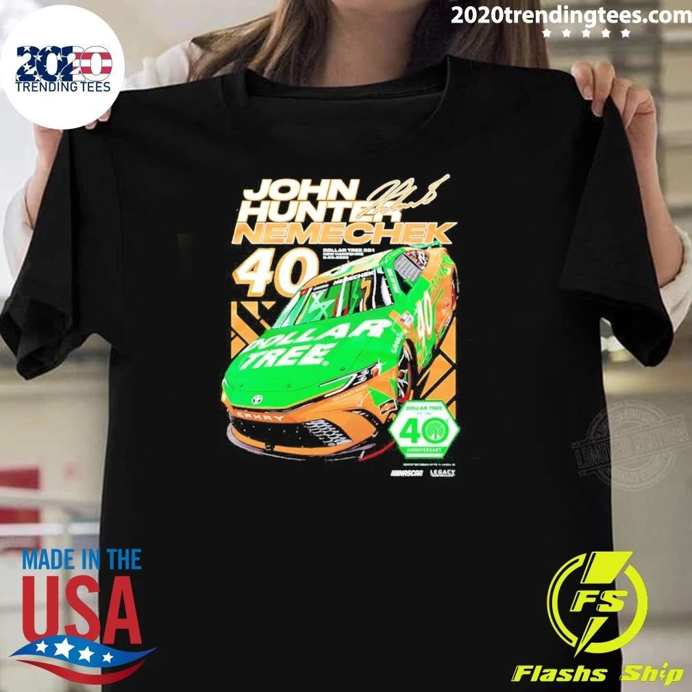 John Hunter Nemechek 40 Dollar Tree 301 Shirt