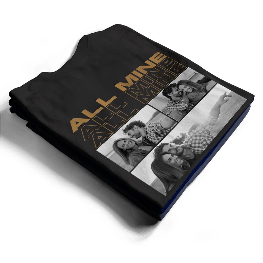 Custom Photo B&W Couple Only You - Personalized T Shirt