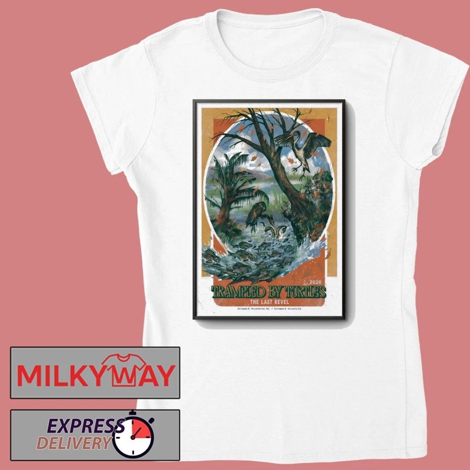 Trampled By Turtles Oct 9 2026 Tabernacle In Atlanta GA Poster shirt