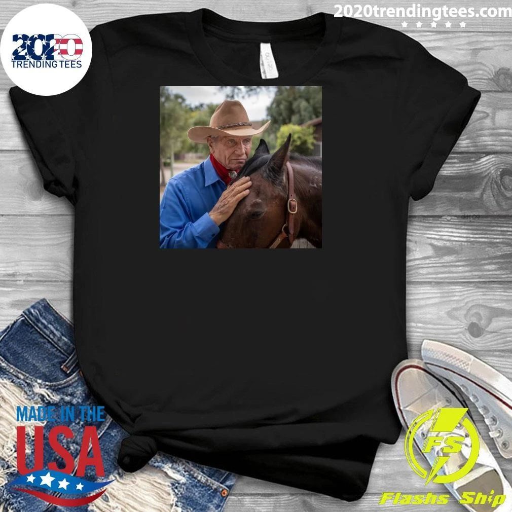 Monty Roberts, Horse Trainer Who Preached Kindness, Dies at 91 Shirt