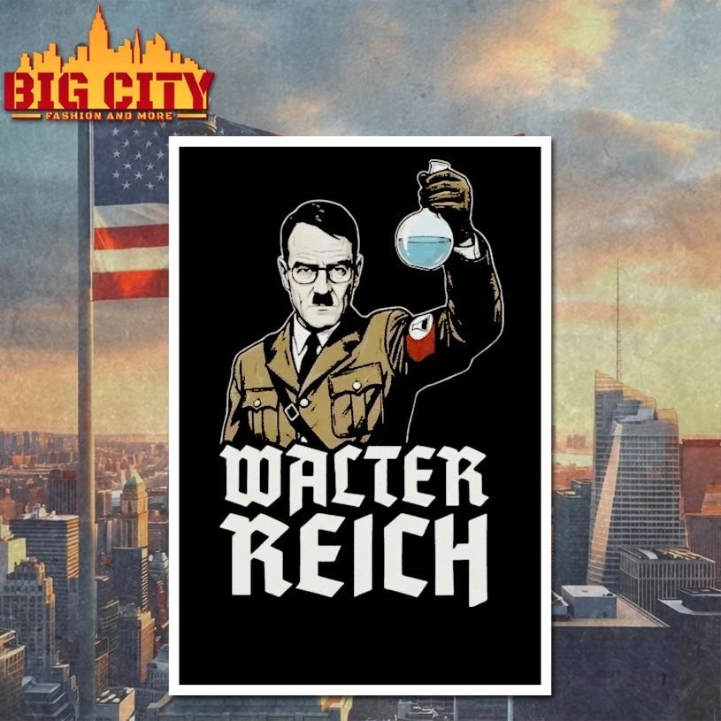 Walter Reich Statement Satirical Dark Humor Graphic t-shirt