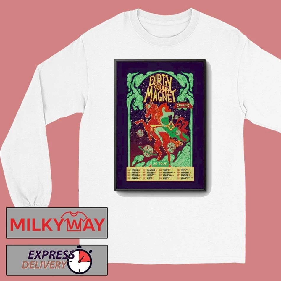 Dirty Sound Magnet US 2026 Tour Poster shirt
