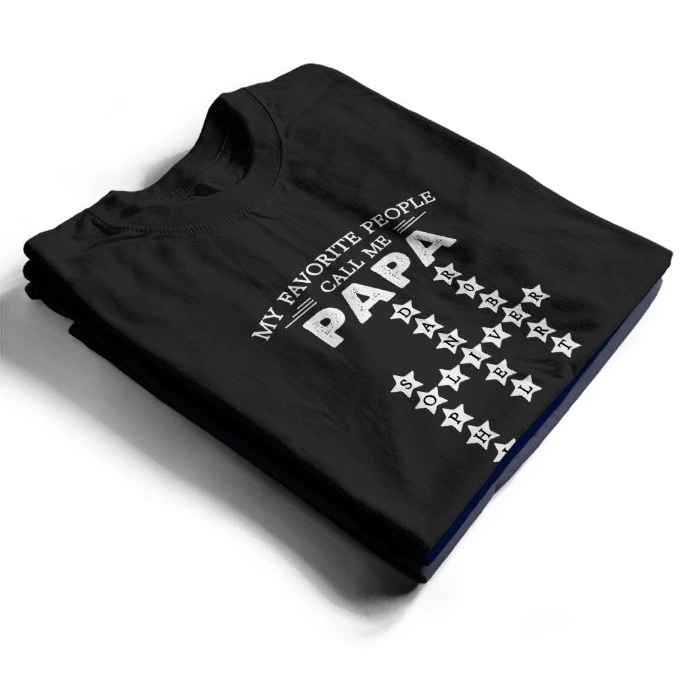 Crossword My Favorite People Call Me - Personalized T Shirt