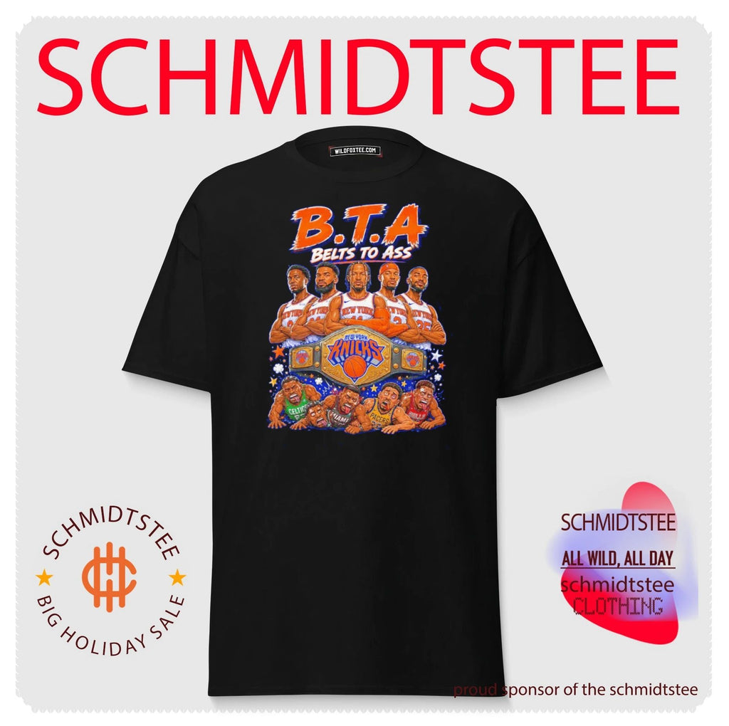 New York Knicks BTA Belts to ass Champions shirt