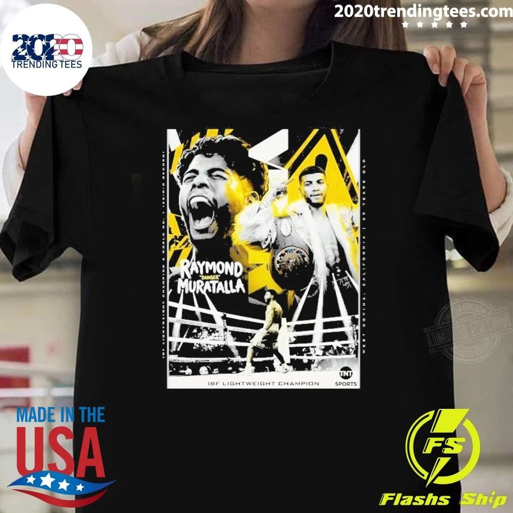 Raymond Muratalla Defends His Ibf Lightweight Championship Title Shirt
