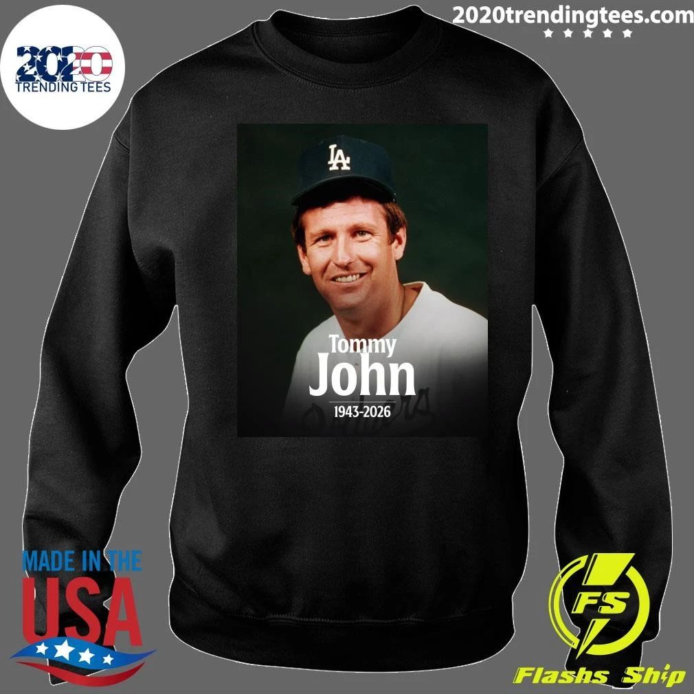 Rip Tommy John 1943-2026 Shirt