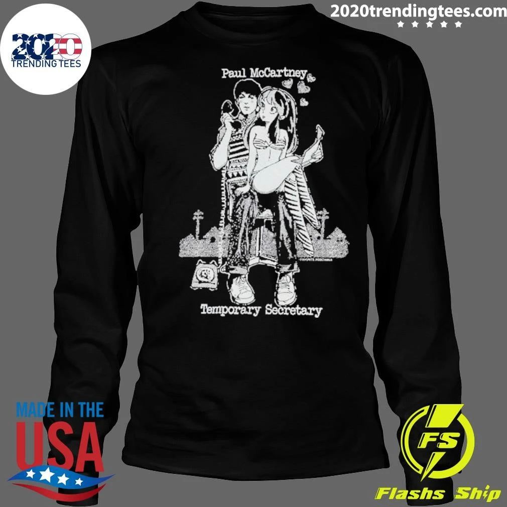 Paul McCartney Temporary Secretary Shirt