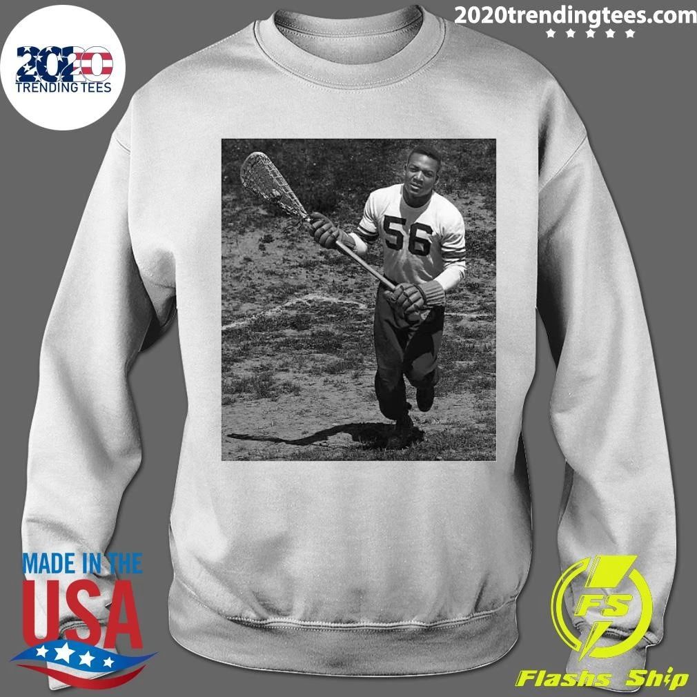 Jim Brown and The 56 Uganda Lacrosse Challenge Shirt