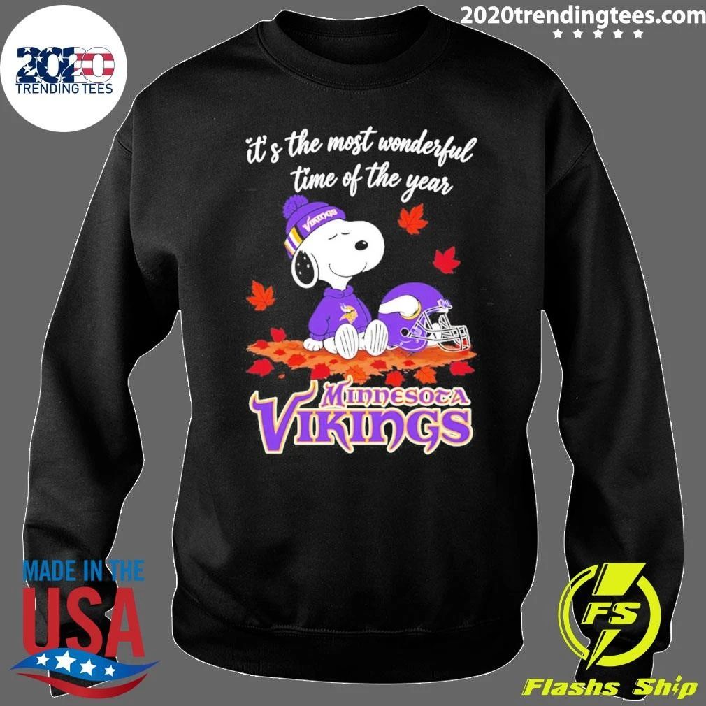 Minnesota Vikings It’s The Most Wonderful Time Of The Year Shirt
