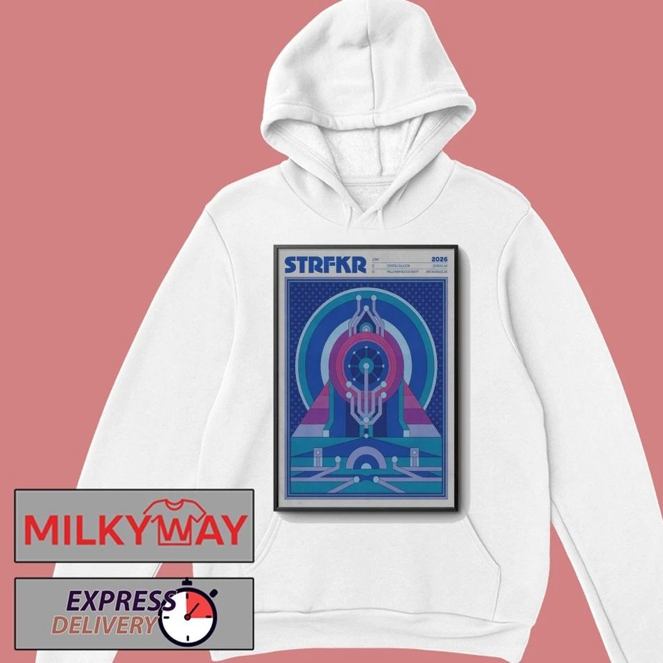 STRFKR Tour June 2026 in Alaska Poster shirt