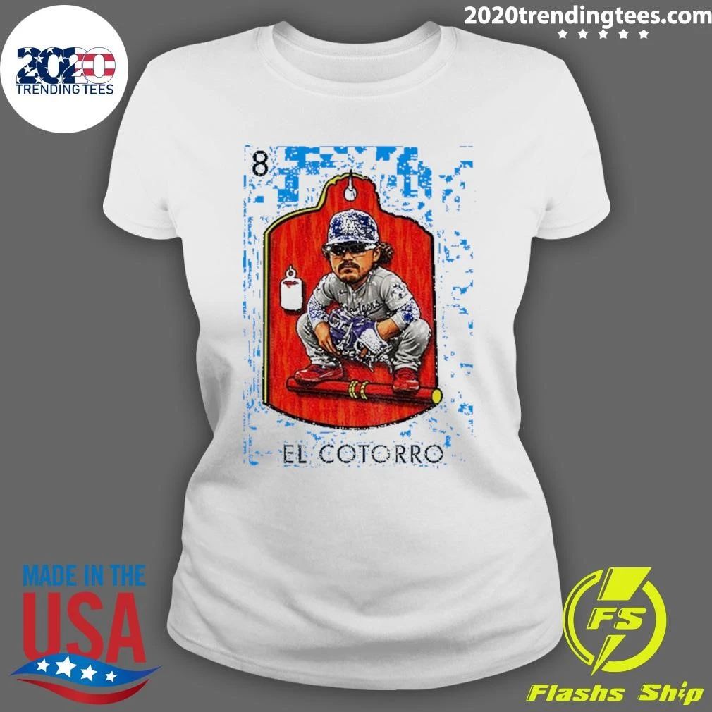 Joe Kelly Los Angeles Dodgers El Cotorro Loteria Cards Shirt