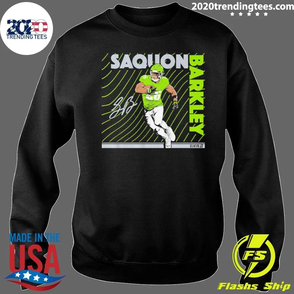 Saquon Barkley Neon Nights Signature Shirt