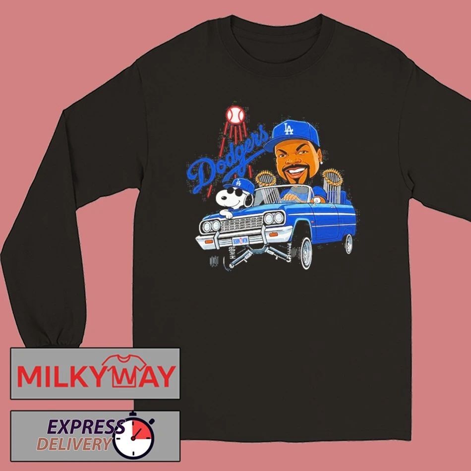 Los Angeles Dodger Snoopy Ice Cube Shirt