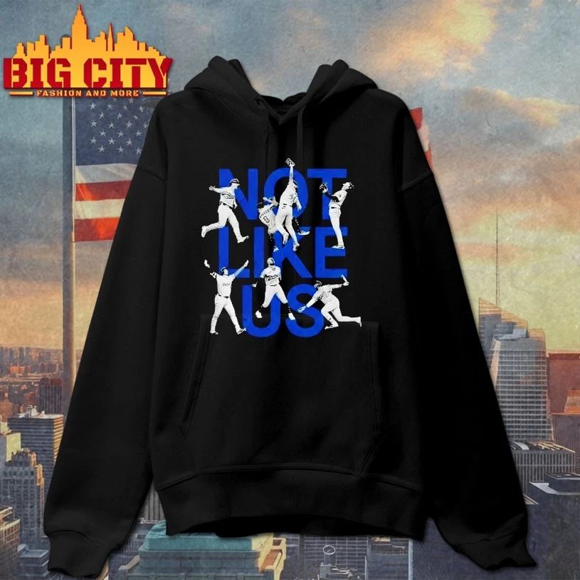 Not Like Us Dodgers t-shirt
