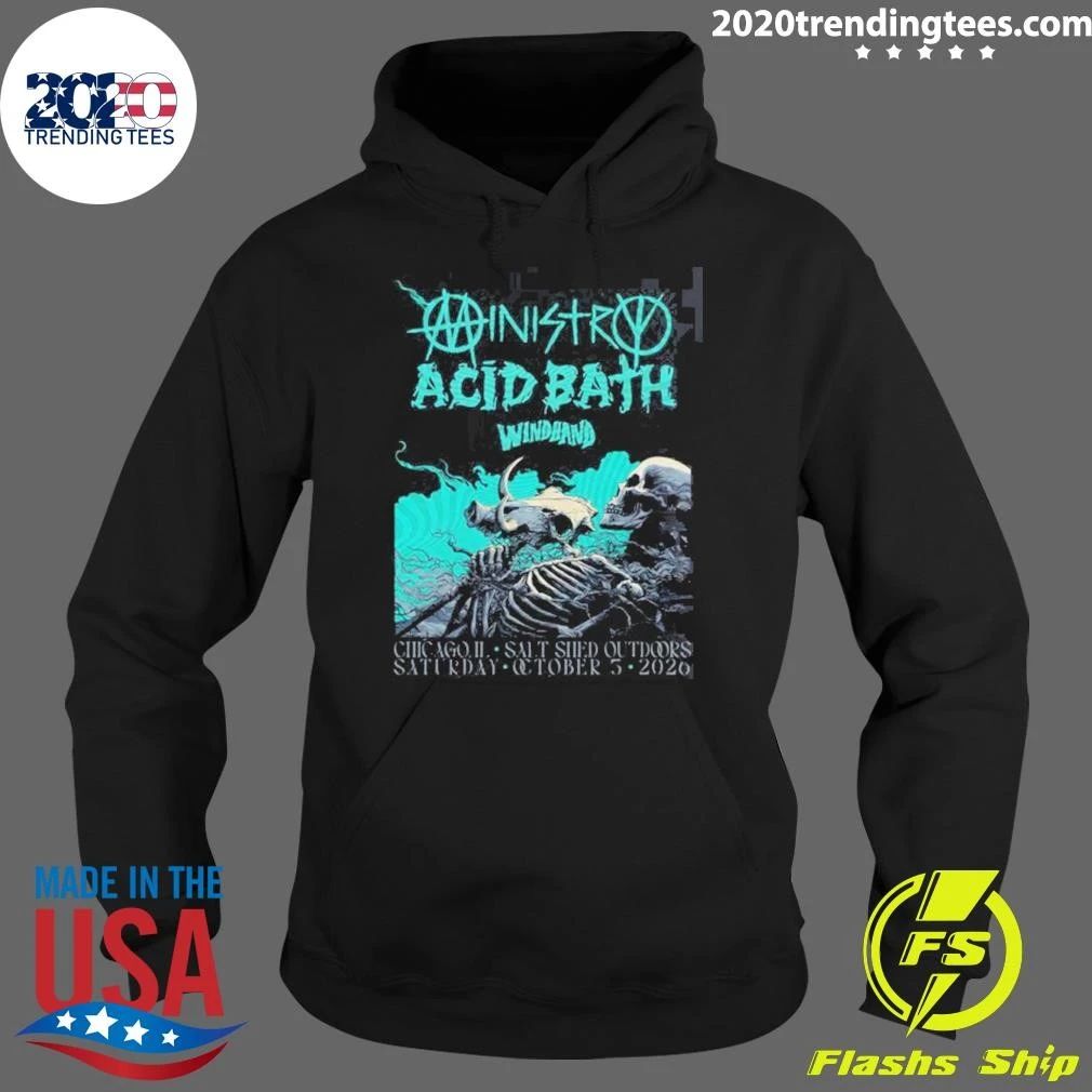 Ministry x Acid Bath With Windhand Chicago IL At Salt Shed Outdoors On October 3 2026 Shirt