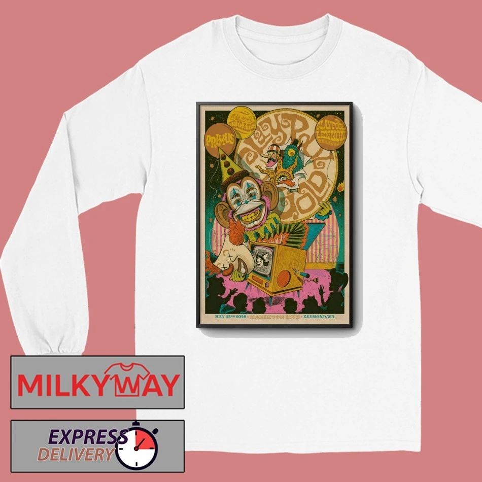 Primus In Redmond WA On May 23 2026 Poster shirt