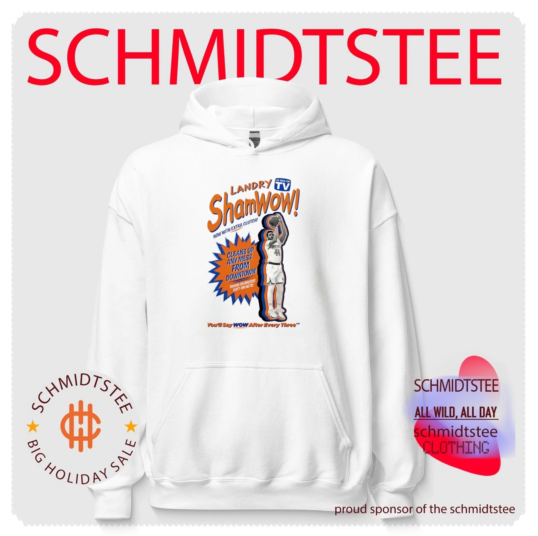 New York Knicks Landry Shamet Shamwow parody shirt