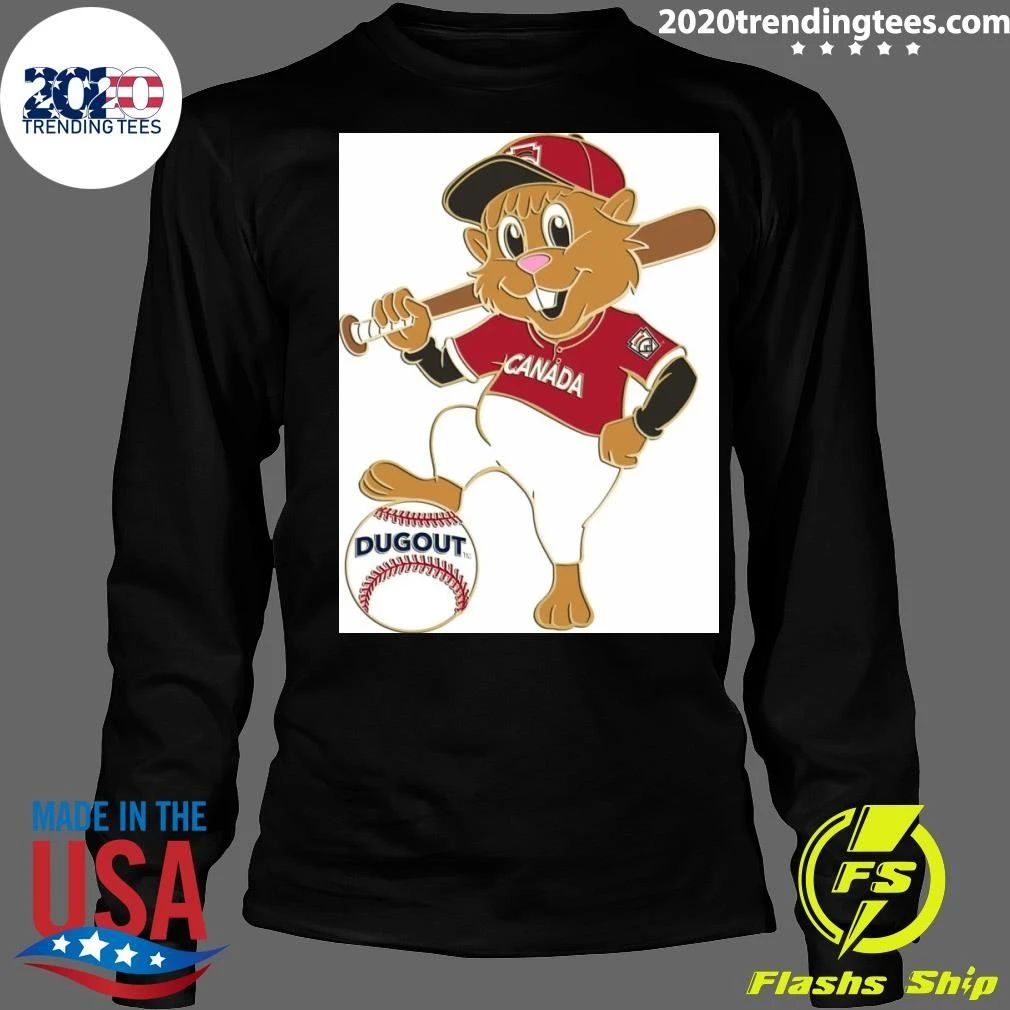 Canada Little League Dugout Pin Tee Shirt