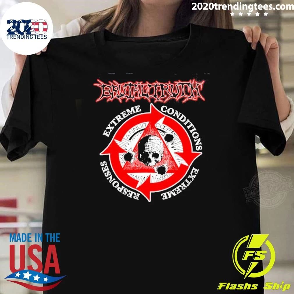 Brutal Truth Extreme Conditions Extreme Responses Shirt