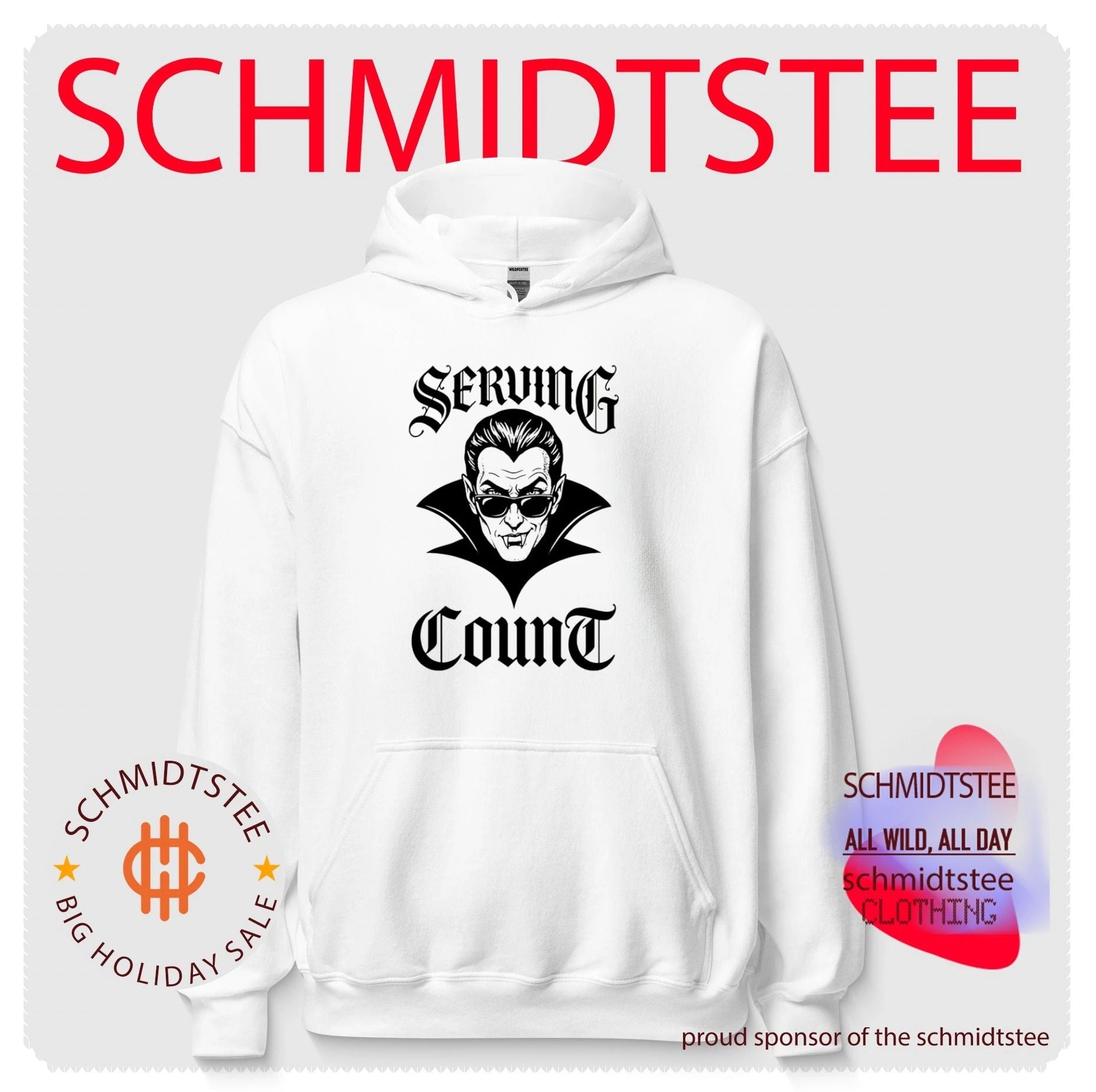 Seving Count Dracula Vampire shirt