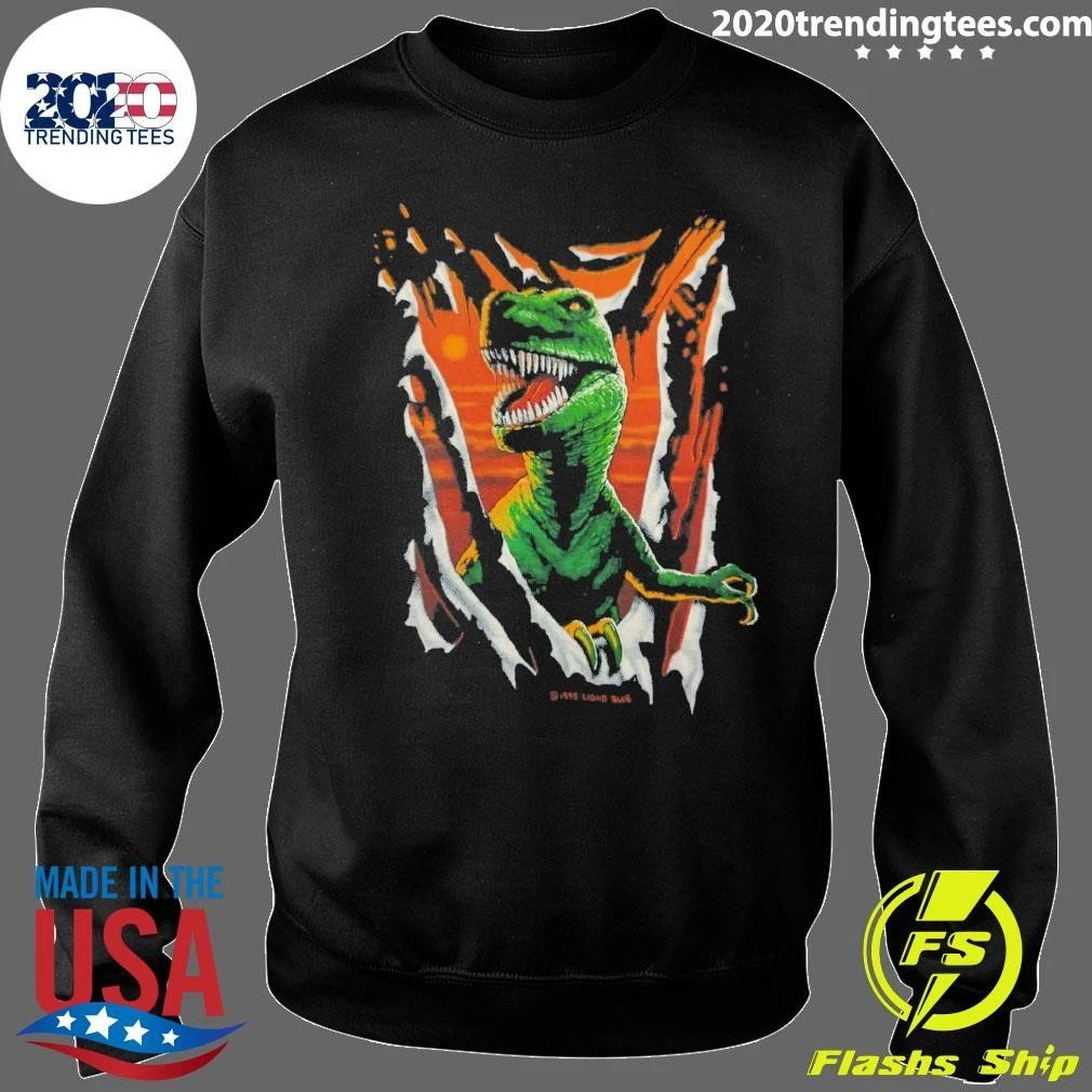 Liquid Blue T-Rex Dinosaur Vintage Shirt
