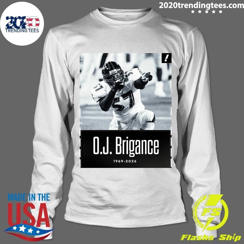 Rip O.J. Brigance 1969-2026 Shirt