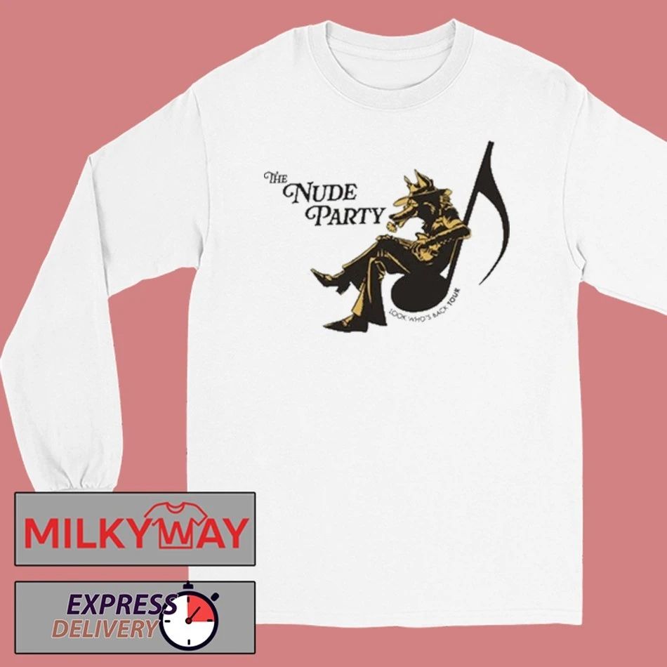The Nude Party Look Who’s Back Tour 2026 shirt