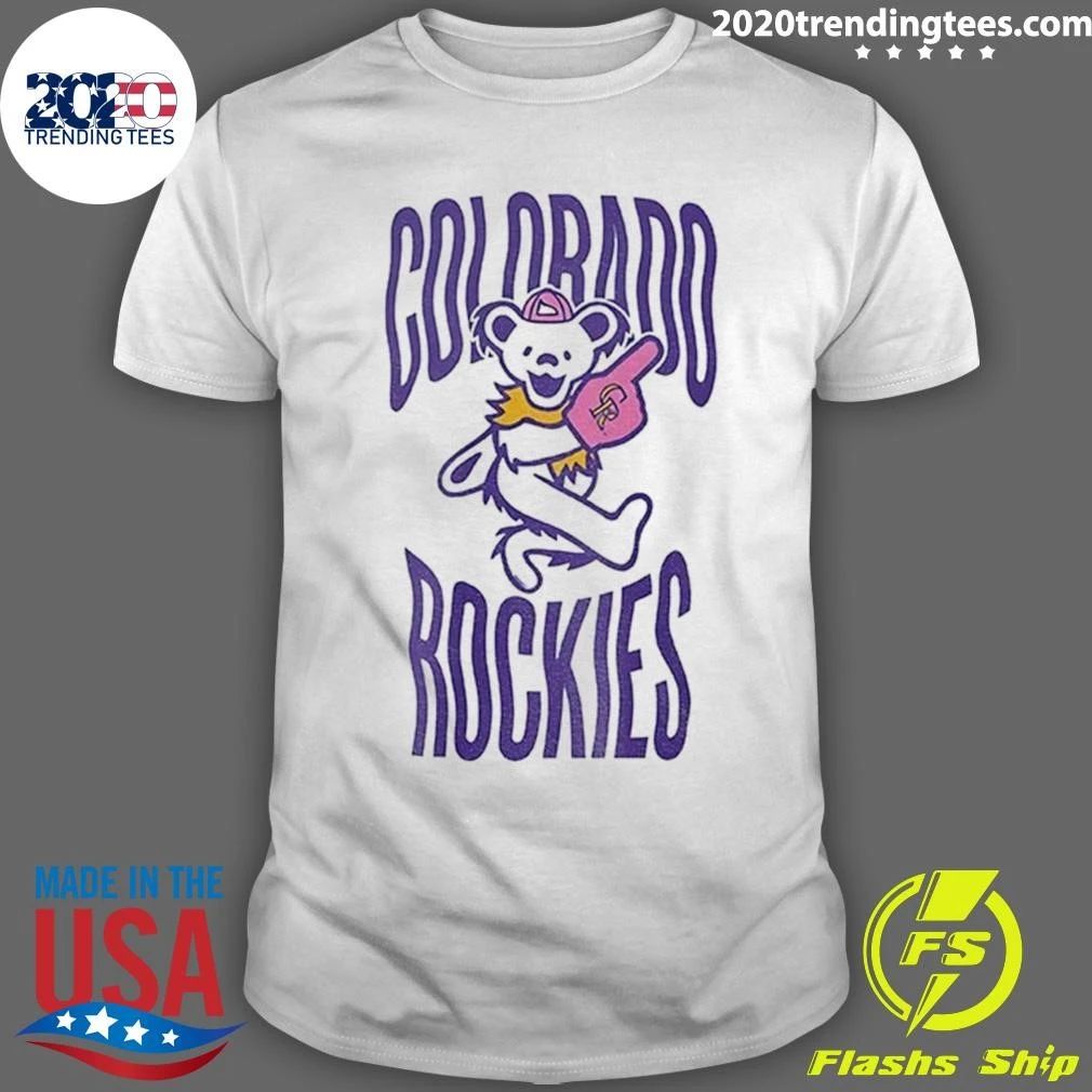 Colorado Rockies Grateful Dead Night Baseball Mlb 2026 Shirt