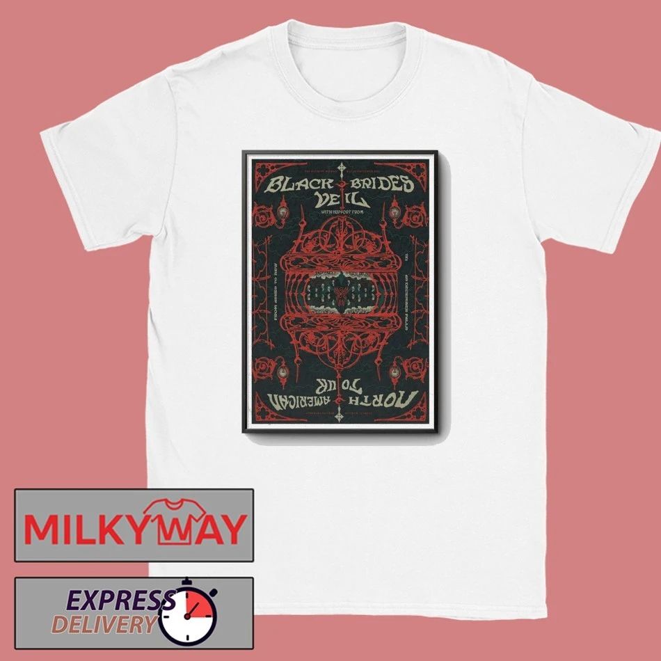 Limited May 17 2026 Black Veil Brides The Fillmore Poster shirt