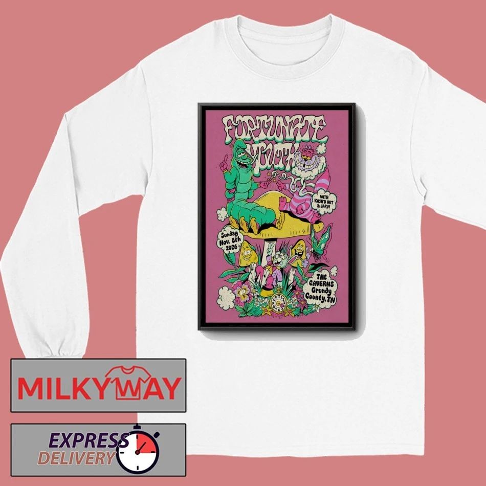 Fortunate Youth 11 8 2026 Pelham TN Poster shirt