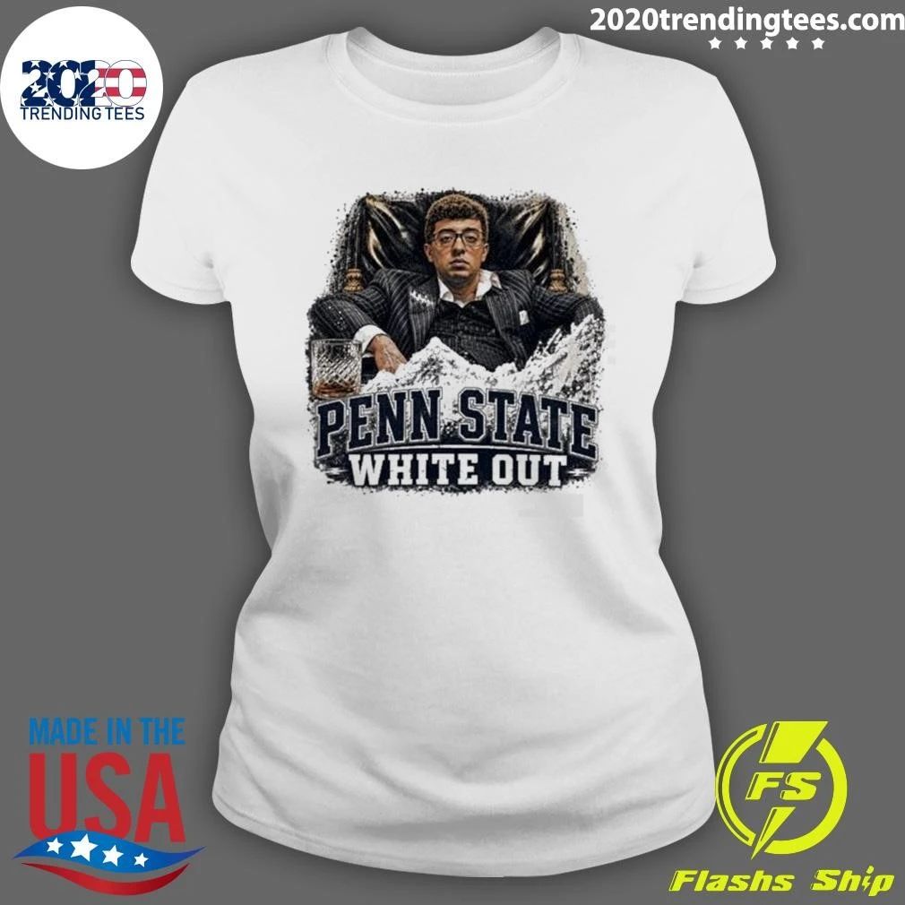 Pledge Escobar Penn State White Out Shirt