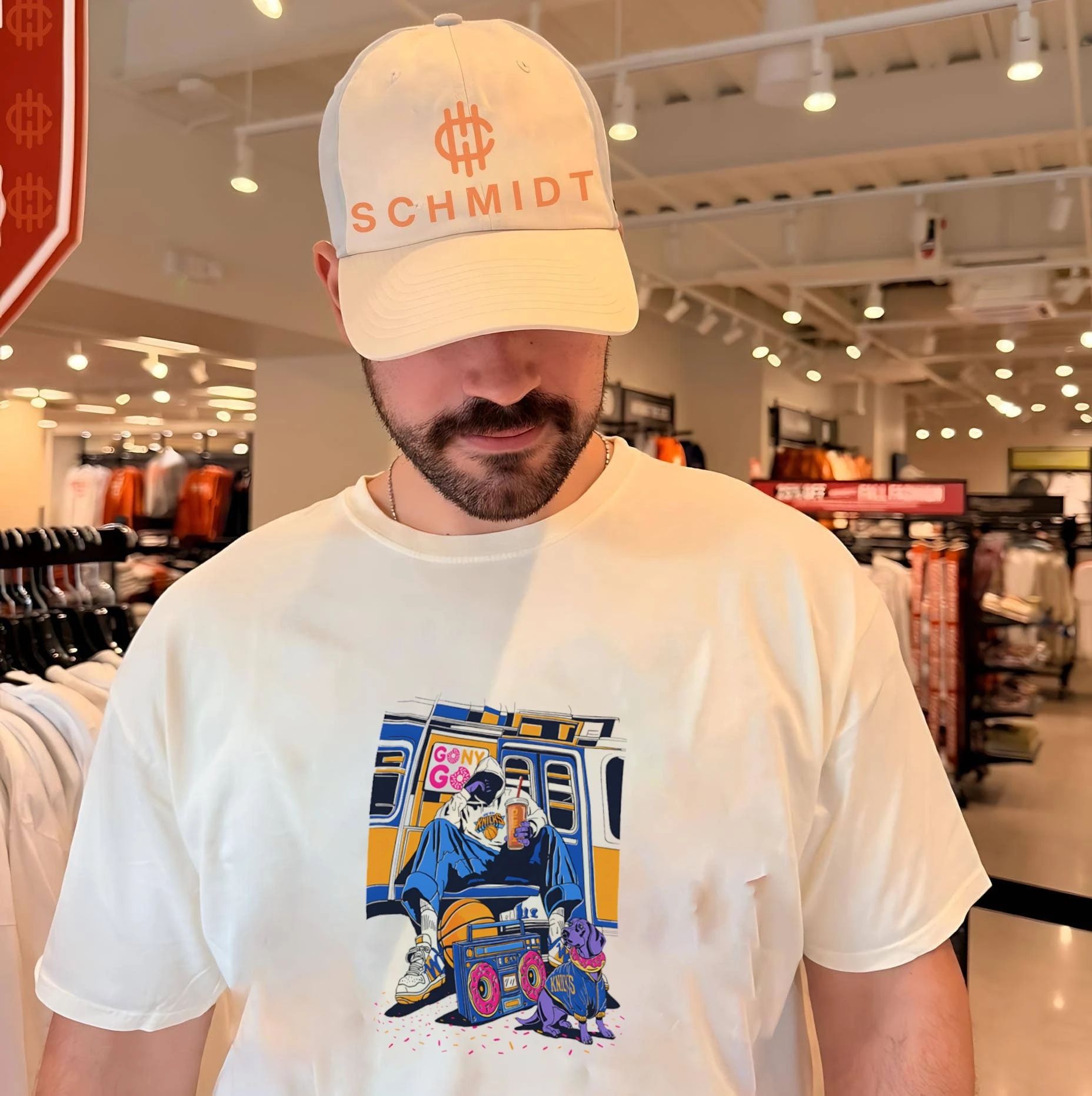 Dunkin’ Knicks New York Subway Donut Streetwear shirt