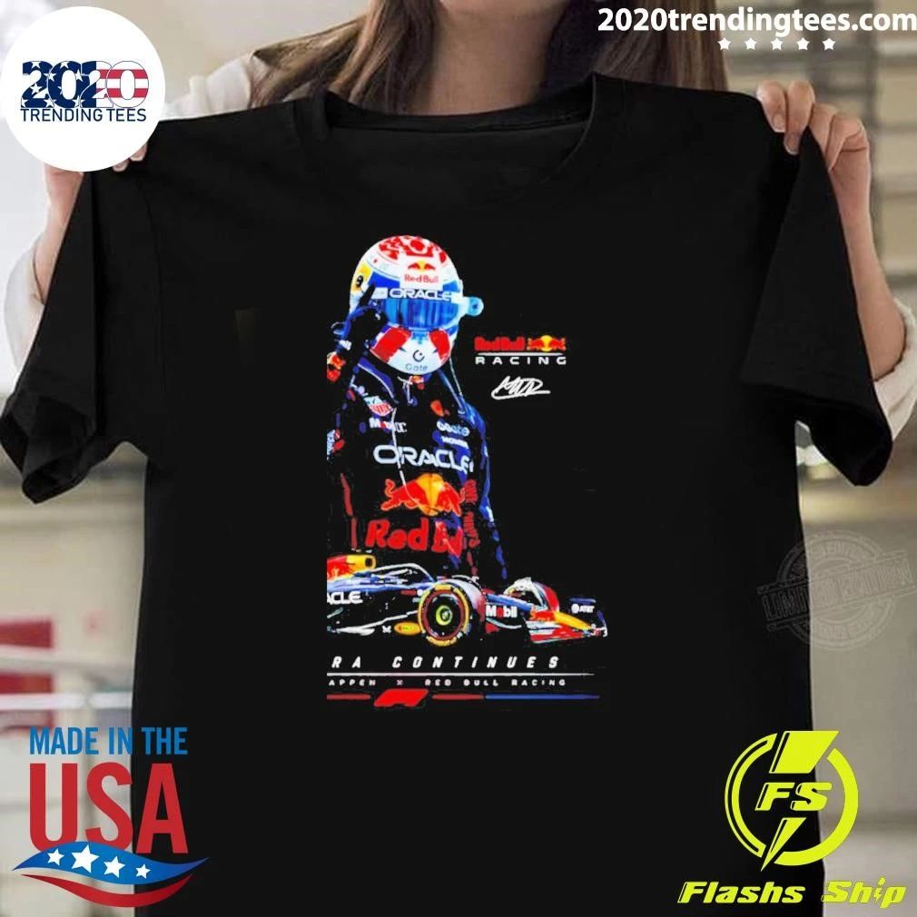 Max Verstappen The Era Continues Signature Graphic Shirt