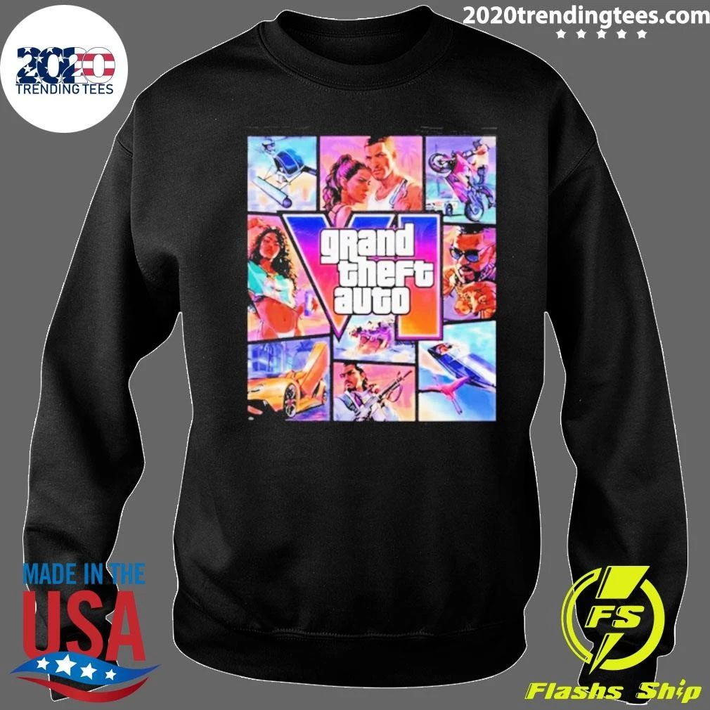 Gta 6 Vice City Stories Graphic Shirt