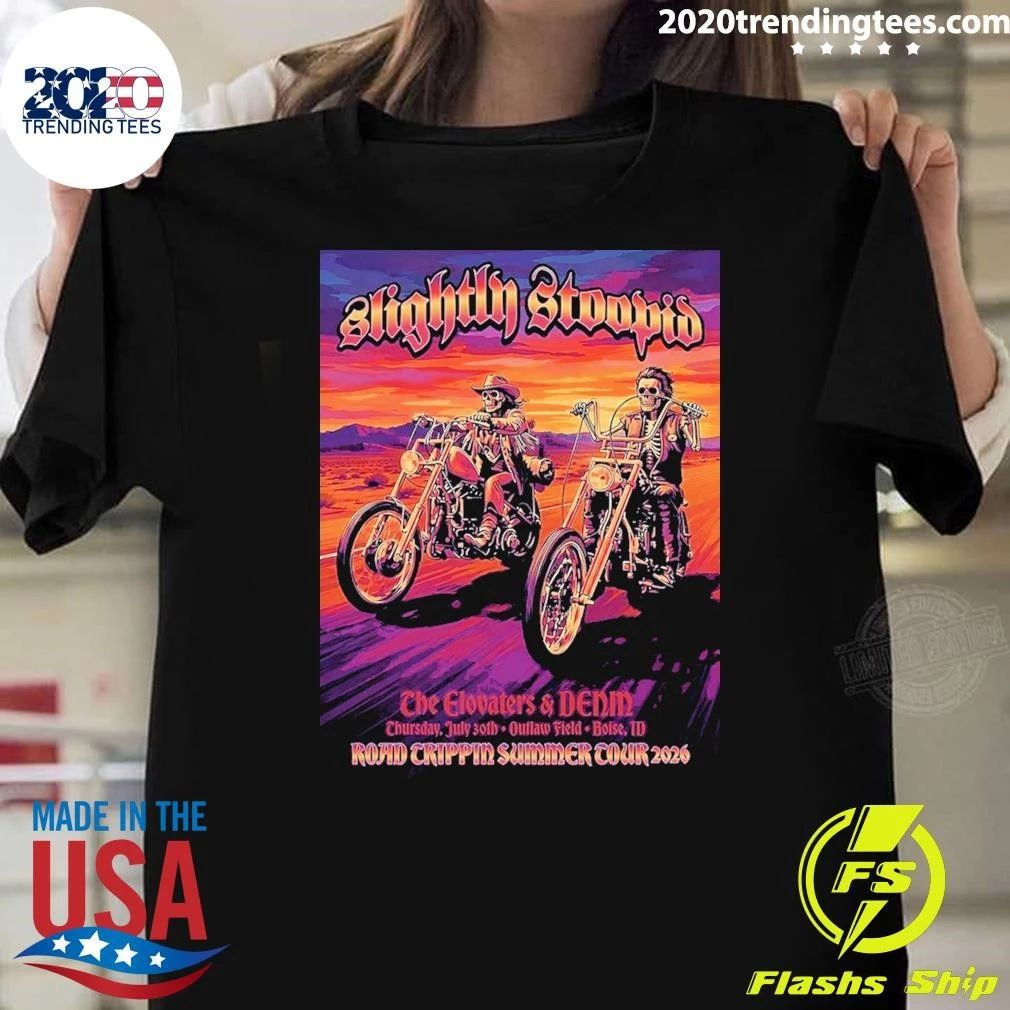 Slightly Stoopid Boise ID 2026 Exclusive Event At Outlaw Field On July 30 2026 Shirt