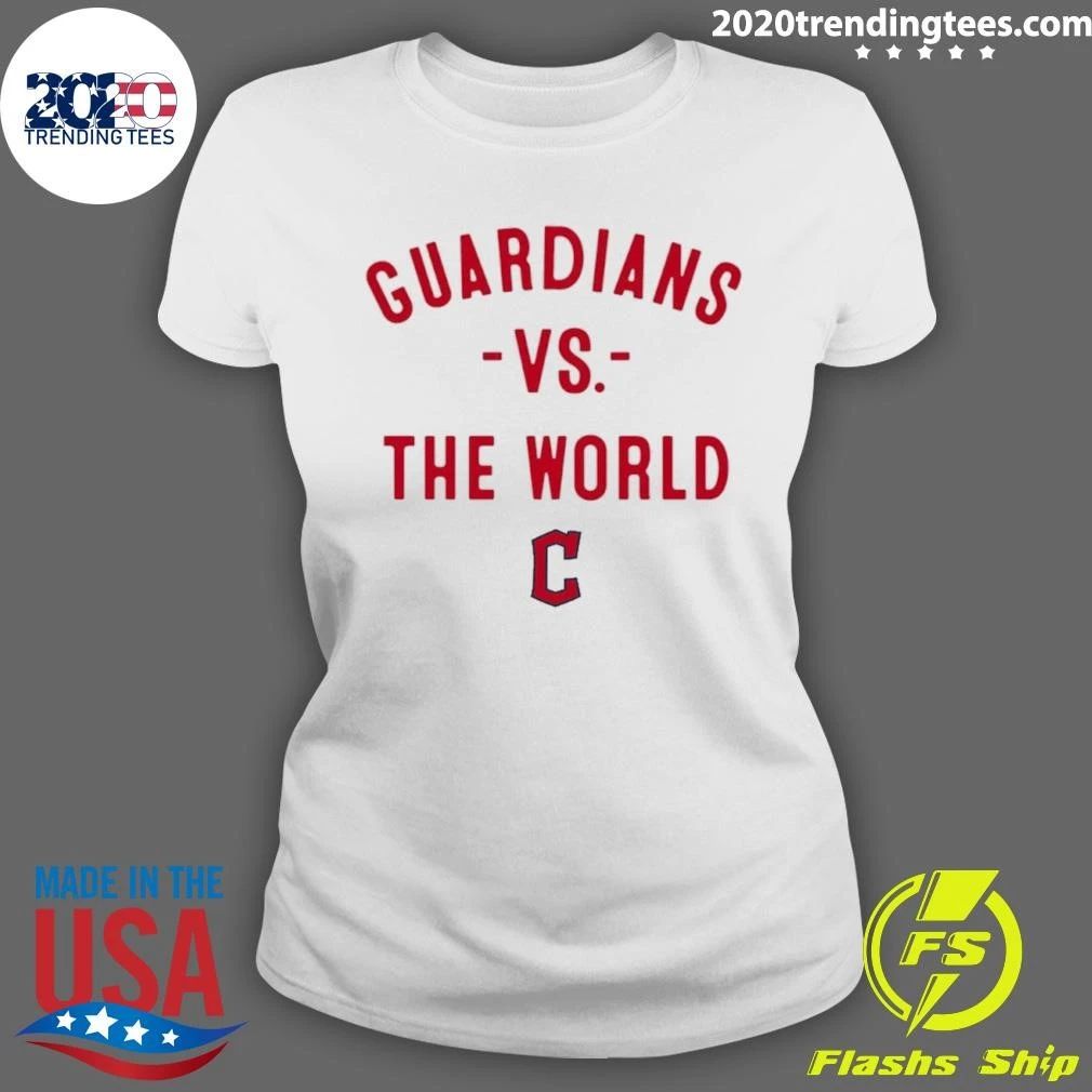 Awesome Cleveland Guardians Vs The World 2026 Mlb Season Shirt