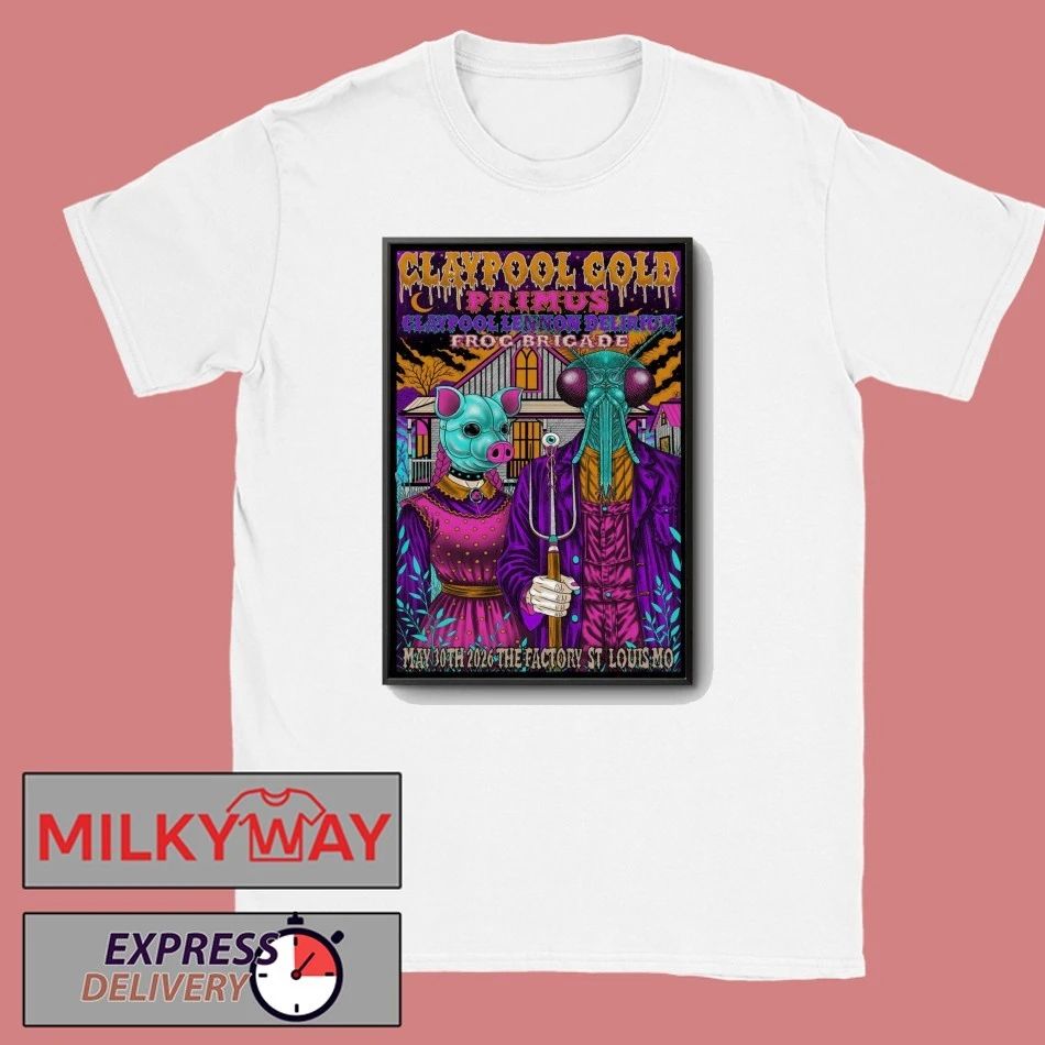 Primus Chesterfield Tour On May 30 2026 Poster shirt