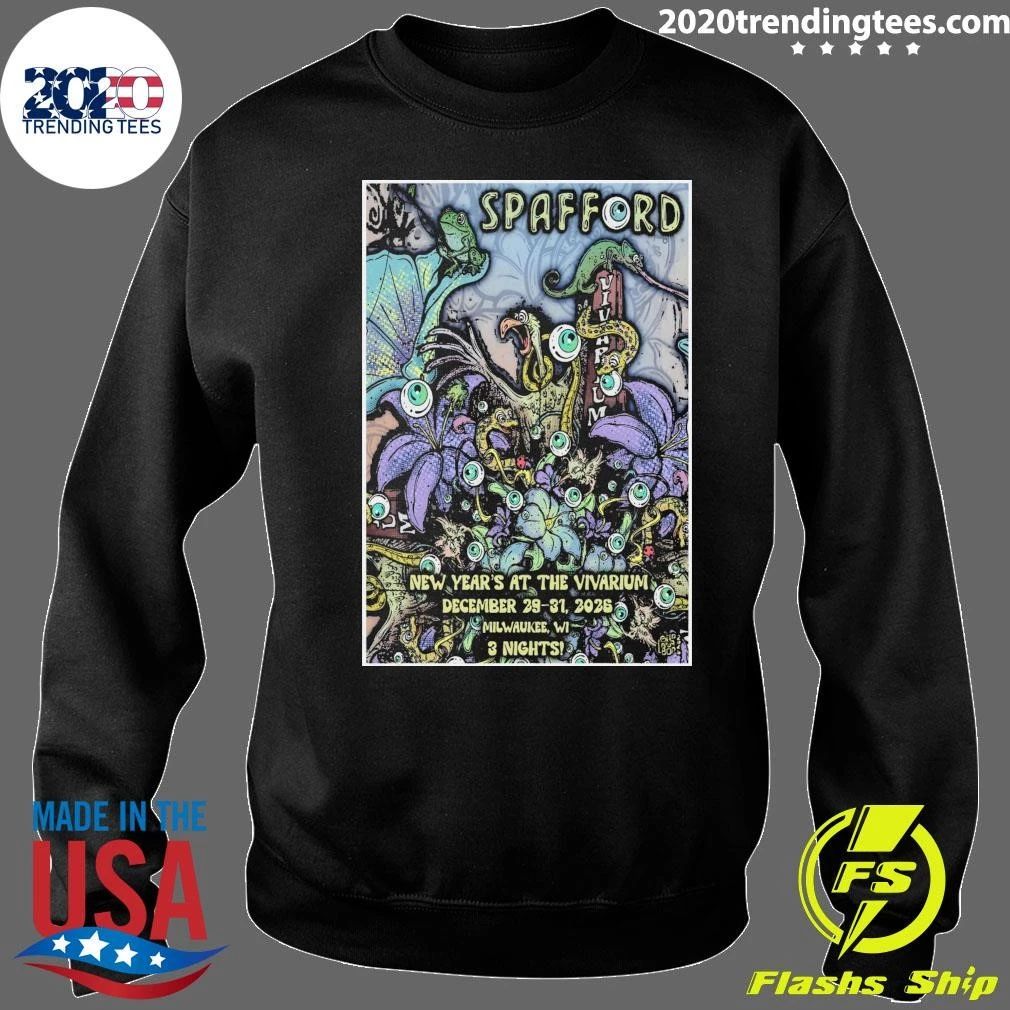Spafford In Milwaukee WI On Dec 29-31 2026 Shirt