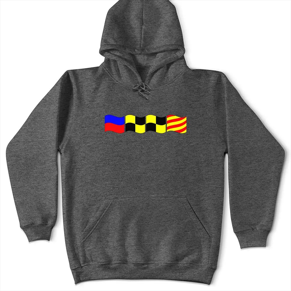 Custom Name In Nautical Flags Marine Code - Personalized T Shirt