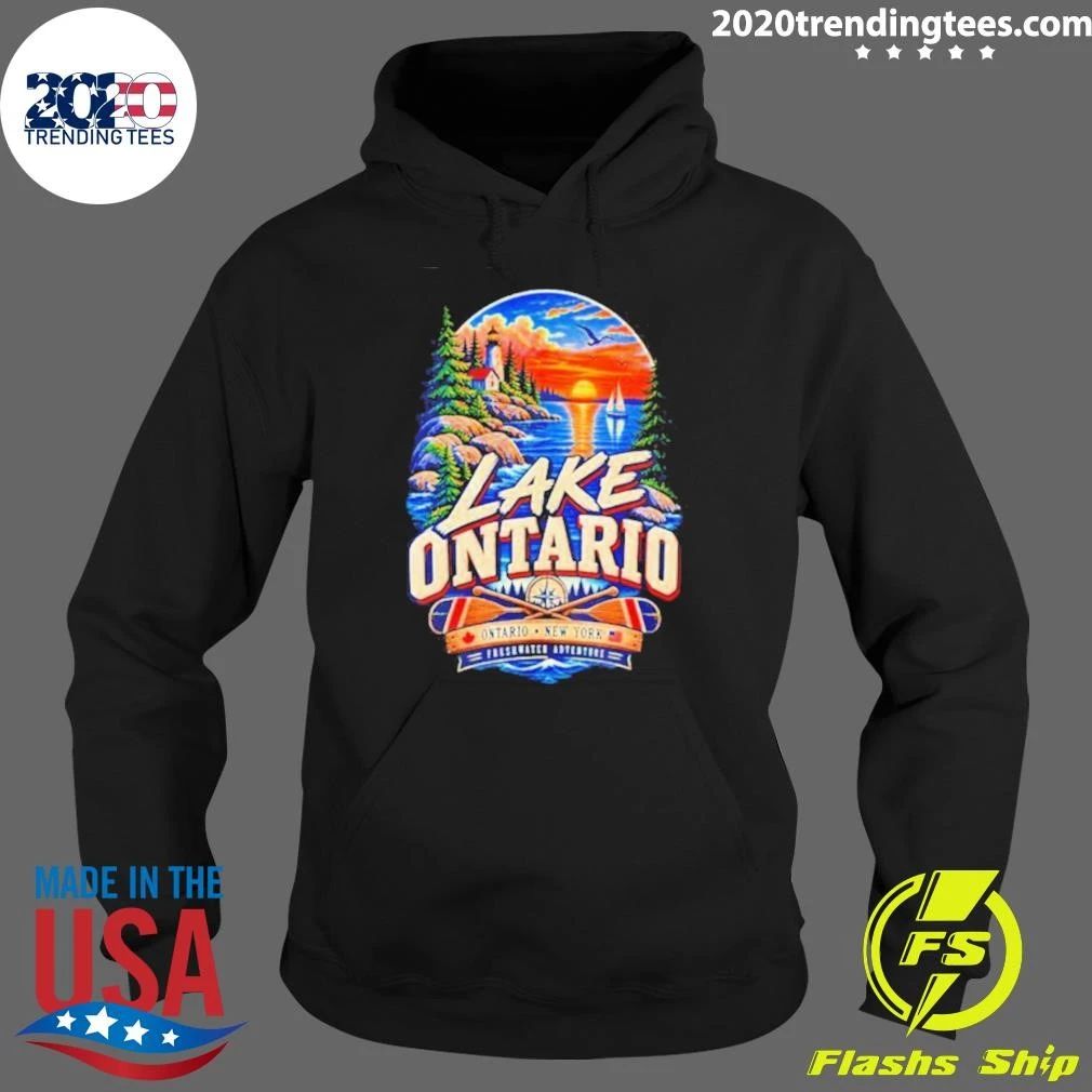 Lake Ontario Great Lakes Sunset Vintage Shirt